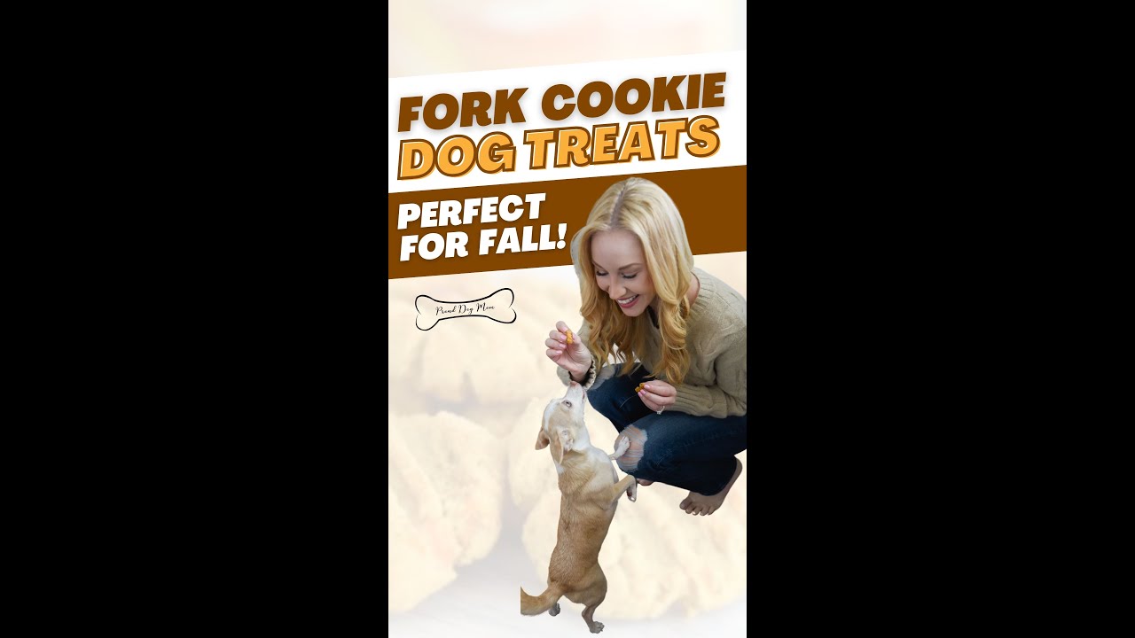 DIY Fork Cookie Dog Treats: PERFECT for Fall!