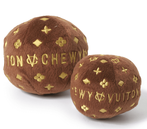 Posh Pooch: Louis Vuitton Chew Toy Purse