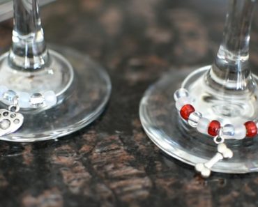 Love indulging in a glass of wine with friends and family? If so, these easy-to-make wine glass charms will make the perfect addition to your next party!