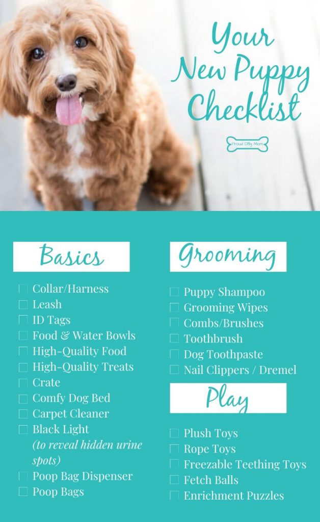 New Puppy Checklist Everything You Need